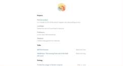 Desktop Screenshot of bradgessler.com